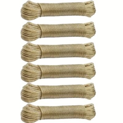 Washing line / Clothes Line – Steel Core PVC Shell Cord – 30m – Pack of 6 Washing line / Clothes Line – Steel Core PVC Shell Cord – 30m – Pack of 6