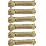 Washing line / Clothes Line – Steel Core PVC Shell Cord – 30m – Pack of 6 Washing line / Clothes Line – Steel Core PVC Shell Cord – 30m – Pack of 6