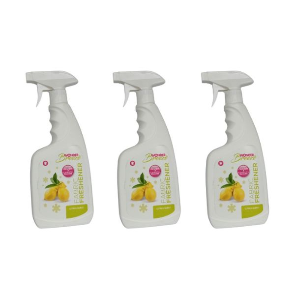 Wonder Breeze- Fabric Freshener- Citrus Burst – 500ml (3 Pack) Wonder Breeze- Fabric Freshener- Citrus Burst – 500ml (3 Pack)