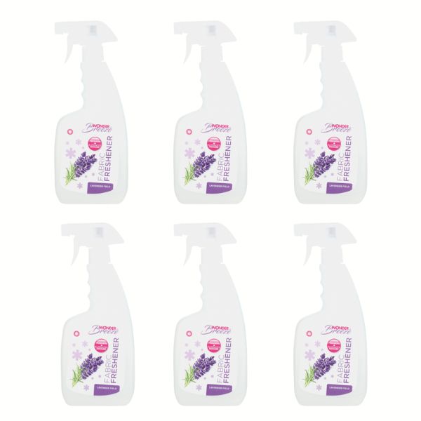 Wonder Breeze- Fabric Freshener- Lavender Field – 500ml (Box of 6) Wonder Breeze- Fabric Freshener- Lavender Field – 500ml (Box of 6)