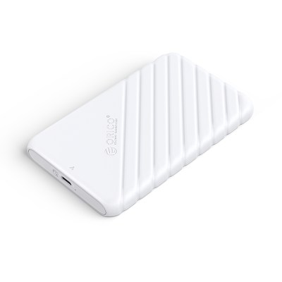 ORICO 2.5-inch USB3.1 Gen 1 Type-C to USB-A Hard Drive Enclosure – White ORICO 2.5-inch USB3.1 Gen 1 Type-C to USB-A Hard Drive Enclosure – White
