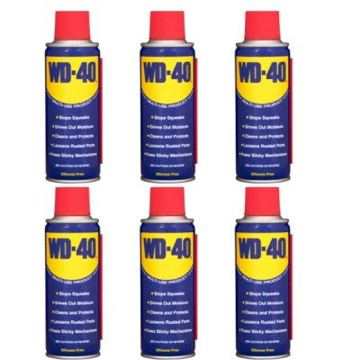 WD40 – Multi-Use Lubricant 50ml (Pack of 6) WD40 – Multi-Use Lubricant 50ml (Pack of 6)