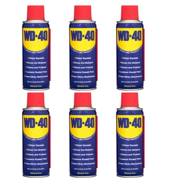 WD40 – Multi-Use Lubricant 50ml (Pack of 6) WD40 – Multi-Use Lubricant 50ml (Pack of 6)