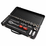 Tork Craft – ½” Socket and Ratchet Set – 27 Piece Tork Craft – ½” Socket and Ratchet Set – 27 Piece
