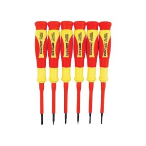 Tork Craft – Precision Electronic Insulated Screwdriver Set – 6 Piece Tork Craft – Precision Electronic Insulated Screwdriver Set – 6 Piece