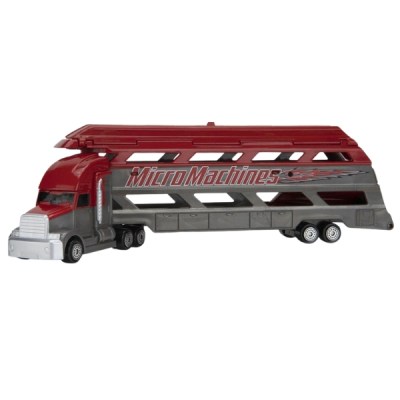 Micromachines – Mini Vehicle Hauler – Red Micromachines – Mini Vehicle Hauler – Red