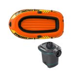 Intex – Explorer Pro 200 Boat & 220-240V Quick-Fill Ac Electric Pump Intex – Explorer Pro 200 Boat & 220-240V Quick-Fill Ac Electric Pump