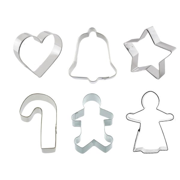 Kitchen Assorted Cookie Cutters – 6 pieces Kitchen Assorted Cookie Cutters – 6 pieces
