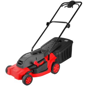 5 Cutting Heights Electric Casals Lawnmower – Red 400mm 1600W 5 Cutting Heights Electric Casals Lawnmower – Red 400mm 1600W