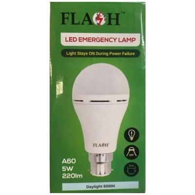 Flash – Emergency LED Lamp Rechargeable (5W) A60 Flash – Emergency LED Lamp Rechargeable (5W) A60