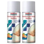 Parrot Products – Alcohol Aerosol Sanitizer Citrus (400ml)96.4% Pack of 2 Parrot Products – Alcohol Aerosol Sanitizer Citrus (400ml)96.4% Pack of 2