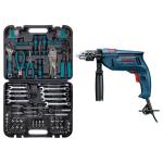 Bosch – Impact Drill (GSB 570) With Mechanics Hand Tools Set (121) Piece Bosch – Impact Drill (GSB 570) With Mechanics Hand Tools Set (121) Piece