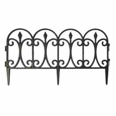 Gro Plastic Garden Fence – Curve Gro Plastic Garden Fence – Curve