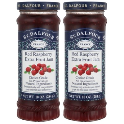 ST. Dalfour – Jam / Red Raspberry – Extra Fruit Jam 284g Pack of 2 ST. Dalfour – Jam / Red Raspberry – Extra Fruit Jam 284g Pack of 2