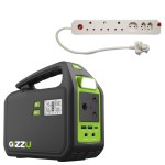 GIZZU – 242Wh Portable Power Station with Current – Multiplug / 6 – Way GIZZU – 242Wh Portable Power Station with Current – Multiplug / 6 – Way