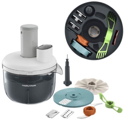 Morphy Richards – Food Processor (Mix, Chop, Whip, Grate, and Slice) – 1.6L Morphy Richards – Food Processor (Mix, Chop, Whip, Grate, and Slice) – 1.6L
