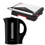 Solac – Sandwich Maker and Mellerware – Tugela – Black – Kettle Combo Solac – Sandwich Maker and Mellerware – Tugela – Black – Kettle Combo