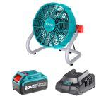 Total Tools – Fan / Lithium-Ion Fan 20V with 4.0Ah Battery & Charger Total Tools – Fan / Lithium-Ion Fan 20V with 4.0Ah Battery & Charger