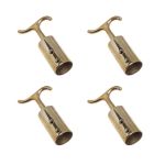 Waldo – Pole Hook Brass For Window #131 Halstead – Pack of 4 Waldo – Pole Hook Brass For Window #131 Halstead – Pack of 4