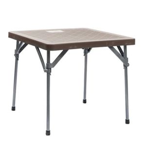 Contour – Plastic Collapsible Table – Tia – 4 Seater – Cappuccino Contour – Plastic Collapsible Table – Tia – 4 Seater – Cappuccino
