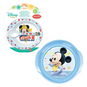 Disney – Baby Easy Plate Mickey & 2Pc Micro Set Mickey To The Rescue Disney – Baby Easy Plate Mickey & 2Pc Micro Set Mickey To The Rescue