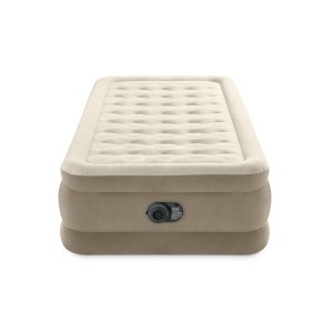 Intex Twin Ultra Plush Airbed With Fiber-Tech Rp Intex Twin Ultra Plush Airbed With Fiber-Tech Rp