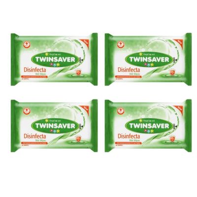 Twinsaver – Disinfecta Wipes 10’s (Pack of 4) Twinsaver – Disinfecta Wipes 10’s (Pack of 4)
