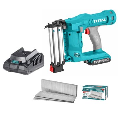 Total Tools – Cordless Brad Nailer Kit 20V & Brad Nails 50mm – 5000Piece Total Tools – Cordless Brad Nailer Kit 20V & Brad Nails 50mm – 5000Piece