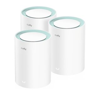 Cudy Dual Band WiFi 5 1200Mbps Gigabit Mesh 3 Pack M1300 (3-Pack) Cudy Dual Band WiFi 5 1200Mbps Gigabit Mesh 3 Pack M1300 (3-Pack)