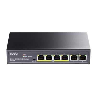 Cudy 6-Port 10/100M PoE+ Switch Cudy 6-Port 10/100M PoE+ Switch