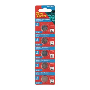 Tork Craft – Battery Coin Cr1620 3V Lithium (5 Pack) Tork Craft – Battery Coin Cr1620 3V Lithium (5 Pack)
