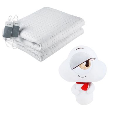 Solac – Electrical Heat Blanket (Double) with Soft Plush Toy Mascot (Kila) Solac – Electrical Heat Blanket (Double) with Soft Plush Toy Mascot (Kila)