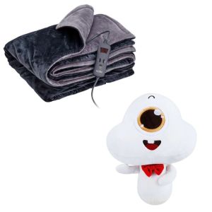 Solac – Electric Throw Over Blanket (Single) & Soft Plush Toy Mascot (Deca) Solac – Electric Throw Over Blanket (Single) & Soft Plush Toy Mascot (Deca)