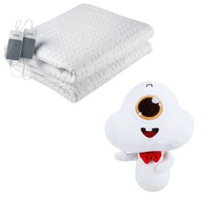 Solac – Electrical Heat Blanket (Double) & Soft Plush Toy Mascot (Deca) Solac – Electrical Heat Blanket (Double) & Soft Plush Toy Mascot (Deca)