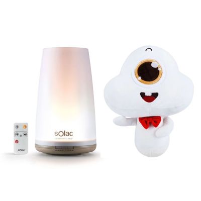 Solac – Humidifier with Light White 35W Comfort Lamp & Soft Plush Toy(Deca) Solac – Humidifier with Light White 35W Comfort Lamp & Soft Plush Toy(Deca)
