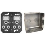 MTS – Elec Socket Double Loose and Wall Box 4×4 MTS – Elec Socket Double Loose and Wall Box 4×4