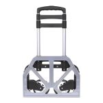 Multi-Functional Aluminium Alloy Foldable Trolley- Holds upto 75kg (Black) Multi-Functional Aluminium Alloy Foldable Trolley- Holds upto 75kg (Black)