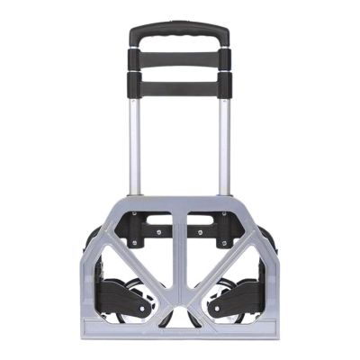 Multi-Functional Aluminium Alloy Foldable Trolley- Holds upto 75kg (Black) Multi-Functional Aluminium Alloy Foldable Trolley- Holds upto 75kg (Black)