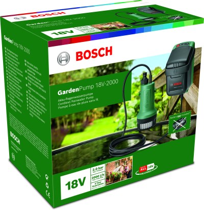 Bosch – GardenPump 18V-2000 – Unit only Bosch – GardenPump 18V-2000 – Unit only