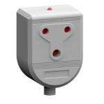 Electricmate 3 Pin Euro with 16 Amp Socket Janus Coupler With LED Electricmate 3 Pin Euro with 16 Amp Socket Janus Coupler With LED