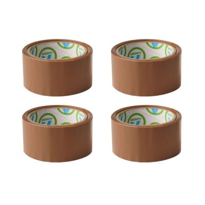 Packaging Tape (Brown Buff Tape) 48mm x 100m – Pack of 4 Packaging Tape (Brown Buff Tape) 48mm x 100m – Pack of 4