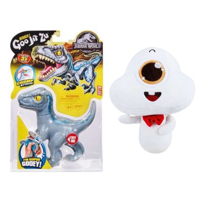 Goo Jit Zu – Jurassic World – Blue & Decakila Plush – Deca Goo Jit Zu – Jurassic World – Blue & Decakila Plush – Deca