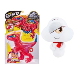 Goo Jit Zu – Jurassic World – Pyroaptor & Decakila Plush – Kila Goo Jit Zu – Jurassic World – Pyroaptor & Decakila Plush – Kila