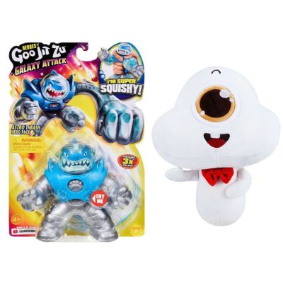 Goo Jit Zu – Galaxy Attack – Astro Thrash & Decakila Plush – Deca Goo Jit Zu – Galaxy Attack – Astro Thrash & Decakila Plush – Deca