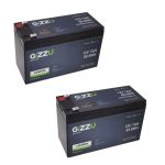 Gizzu – 12V 7Ah Lithium-Ion Battery (Black) – Pack of 2 Gizzu – 12V 7Ah Lithium-Ion Battery (Black) – Pack of 2
