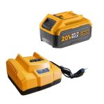 Ingco – Fast Intelligent Battery Charger & Li-ion 5.0AH Battery(20V) Ingco – Fast Intelligent Battery Charger & Li-ion 5.0AH Battery(20V)