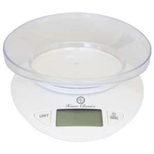 Home Classix Electronic Kitchen Scale 5kg Home Classix Electronic Kitchen Scale 5kg