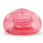 Intex Transparent Pink Beanless Bag Chair Intex Transparent Pink Beanless Bag Chair