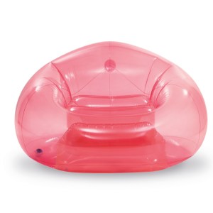 Intex Transparent Pink Beanless Bag Chair Intex Transparent Pink Beanless Bag Chair
