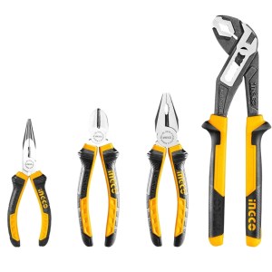 Ingco – High Leverage – 4 Pieces Pliers Set Ingco – High Leverage – 4 Pieces Pliers Set